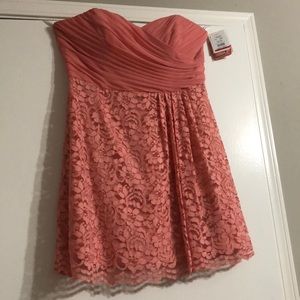 David’s Bridal NWT Parfait color size 14 dress